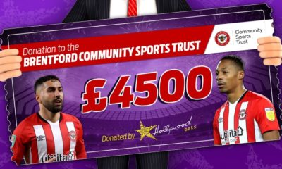 Golden Goals - Hollywoodbets donations to the Brentford Community Sports Trust