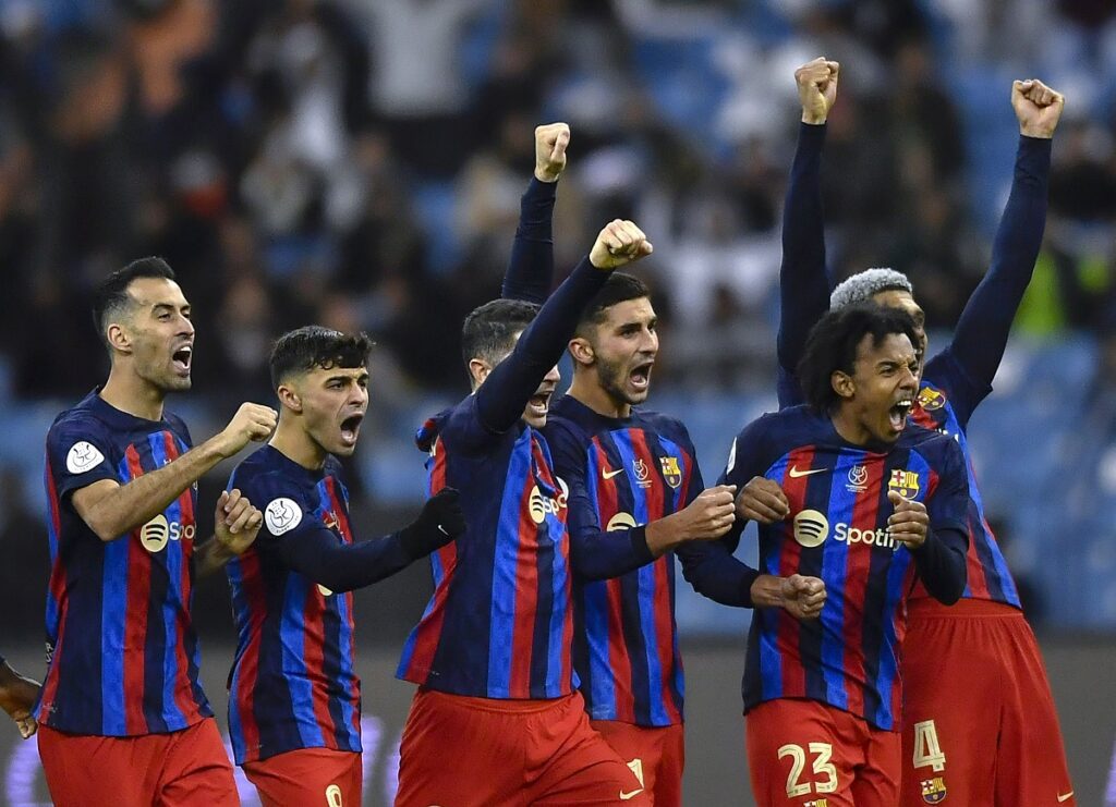 Spanish Super Cup semi final - Real Betis vs Barcelona