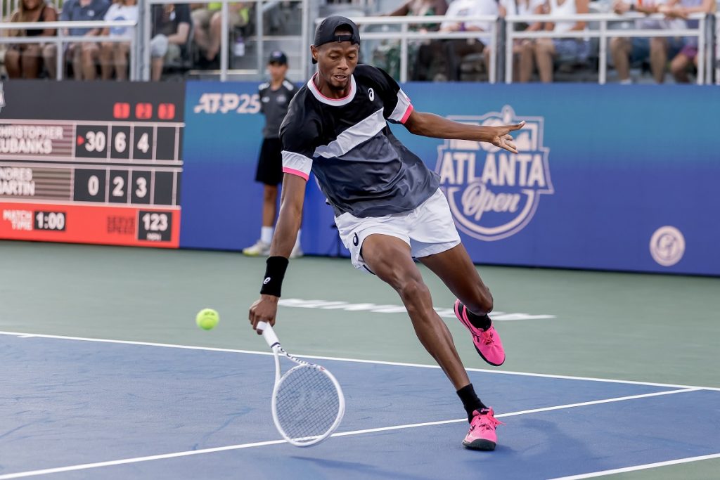 Christopher Eubanks of the US