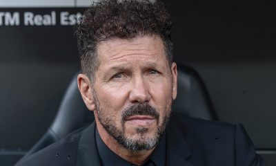 Atletico's head coach Diego Pablo Simeone
