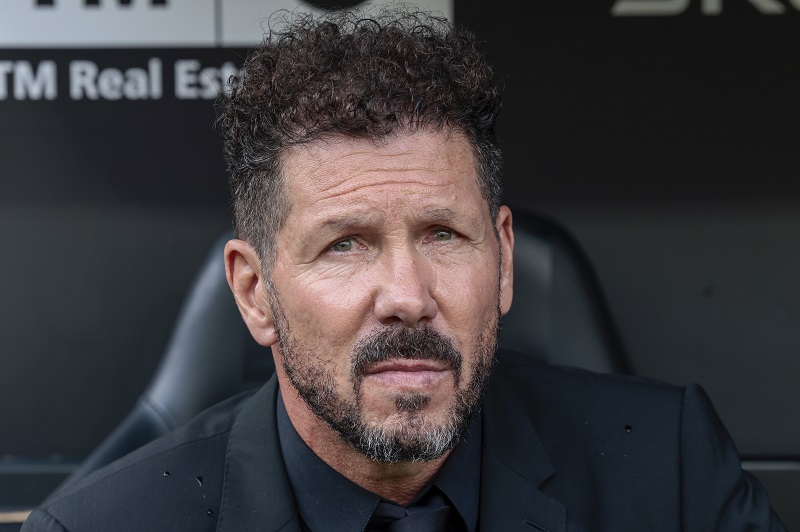 Atletico's head coach Diego Pablo Simeone