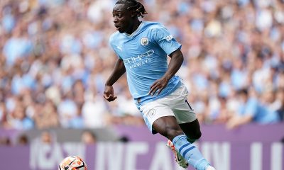 Manchester City's Jeremy Doku