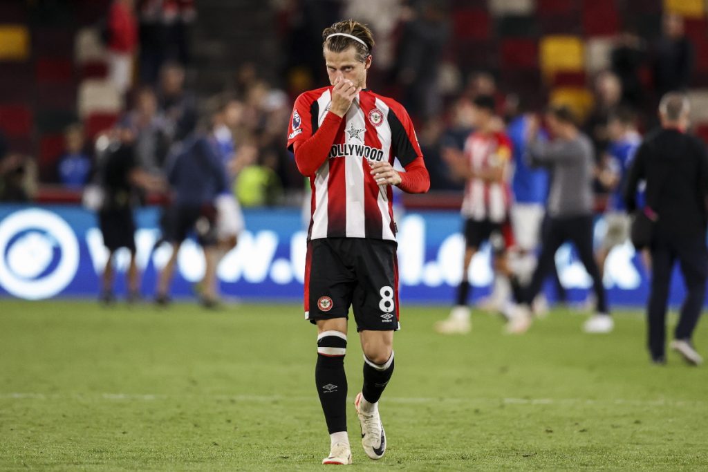 Mathias Jensen of Brentford