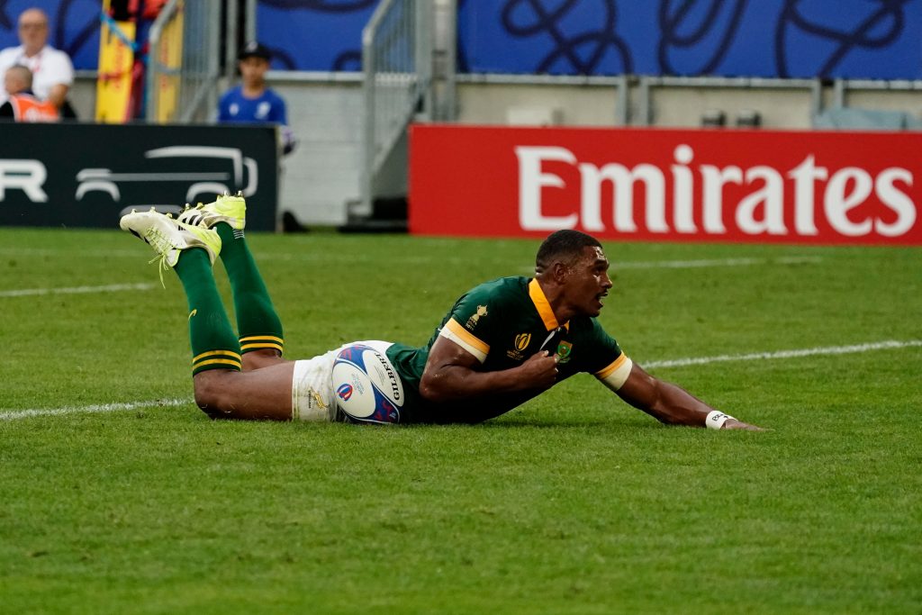 South Africa's Damian Willemse