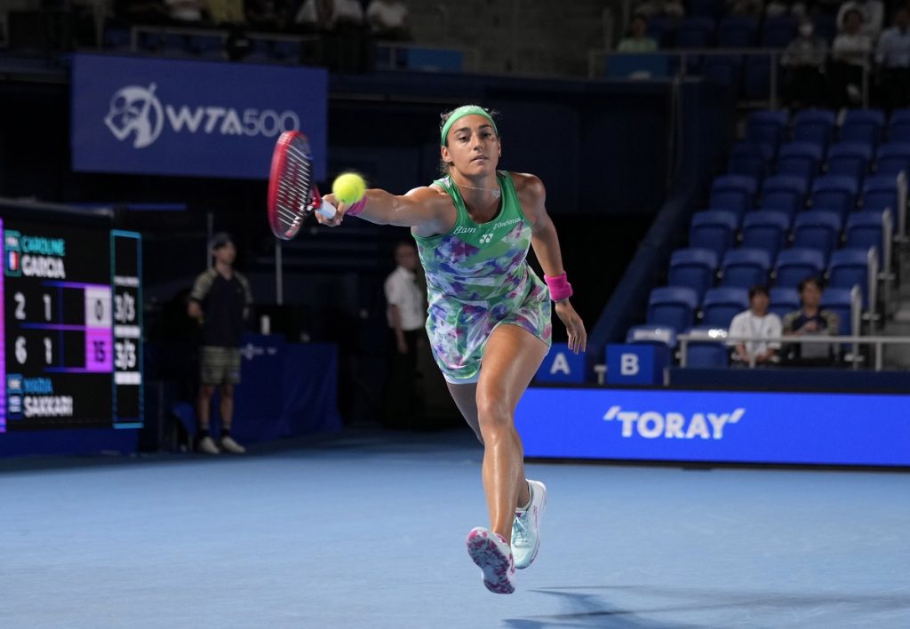 Caroline Garcia of France
