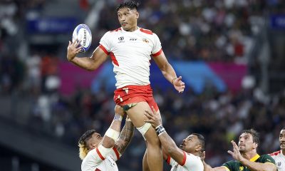 Tonga's Sam Lousi