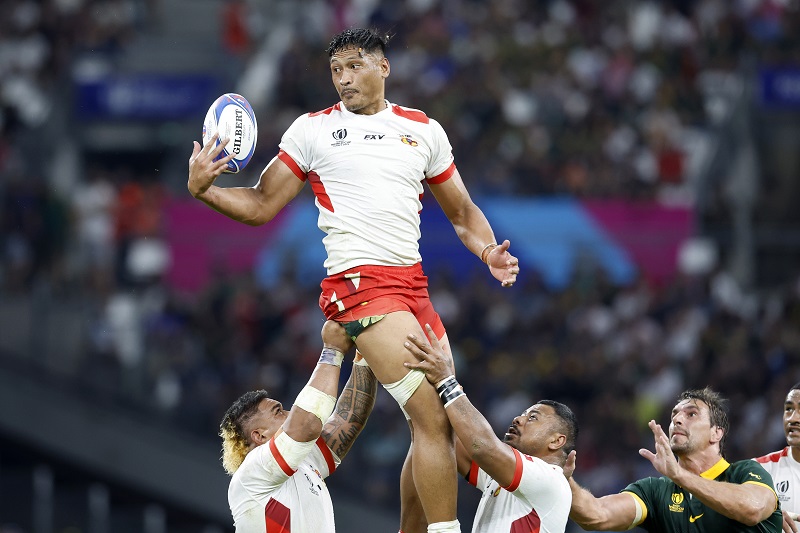 Tonga's Sam Lousi