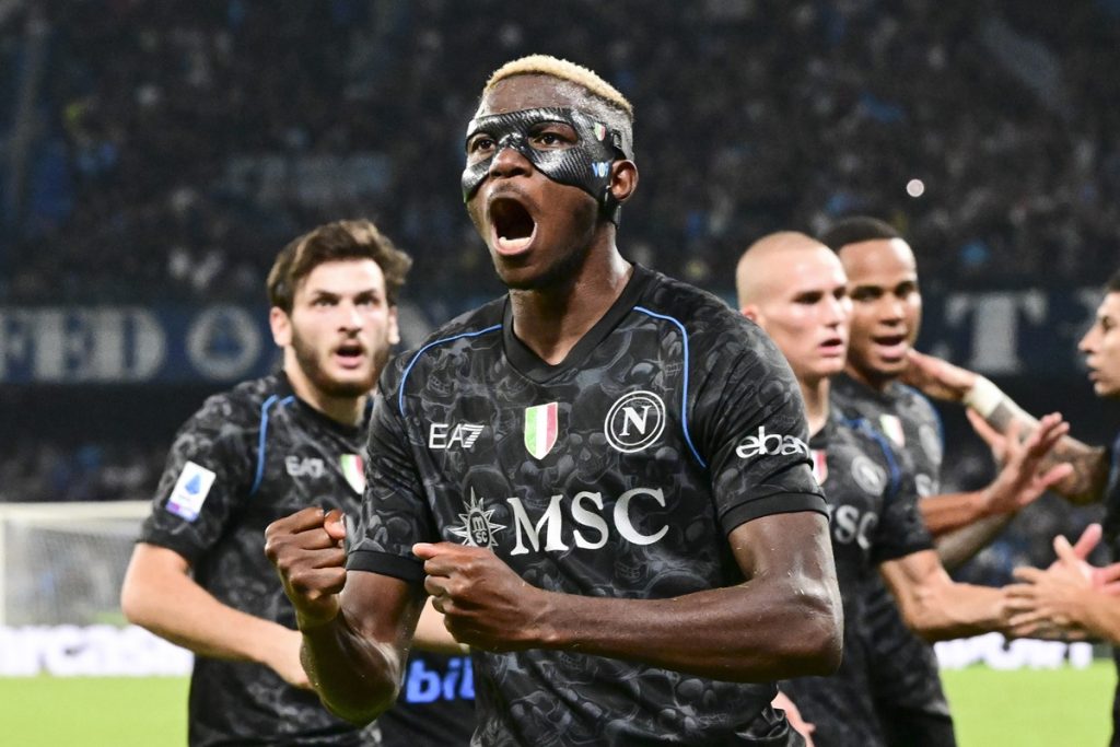 Napolis forward Victor Osimhen
