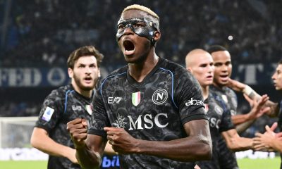 Napolis forward Victor Osimhen
