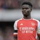 Bukayo Saka of Arsenal