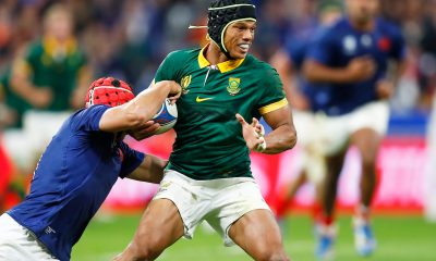 Kurt-Lee Arendse of the Springboks