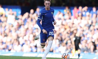 Chelsea's Cole Palmer in action