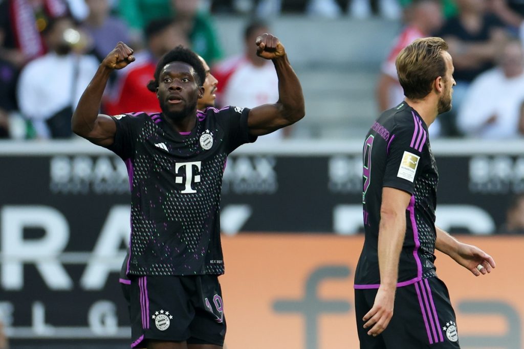Munich's Alphonso Davies