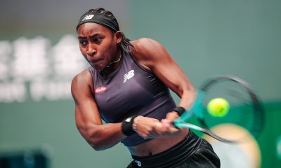 Coco Gauff of the USA i