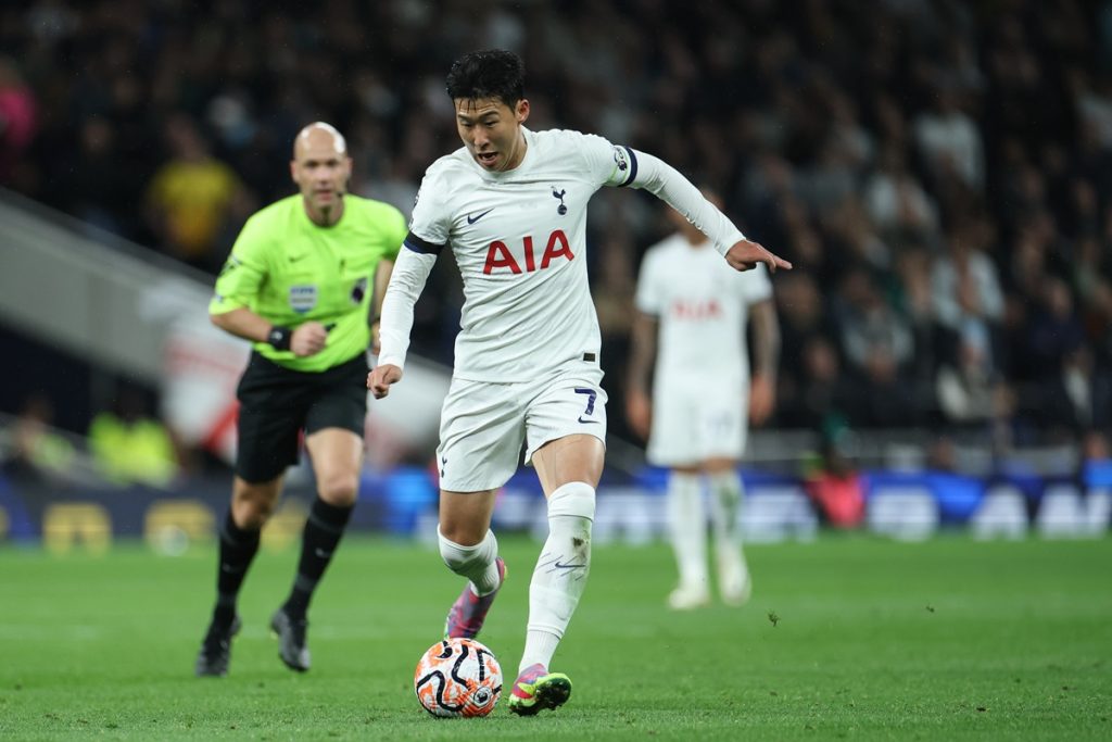 epa10935022 Tottenham's Heung-Min Son