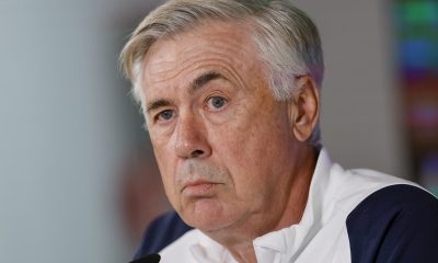 epa10942802 Real Madrid's head coach Carlo Ancelotti