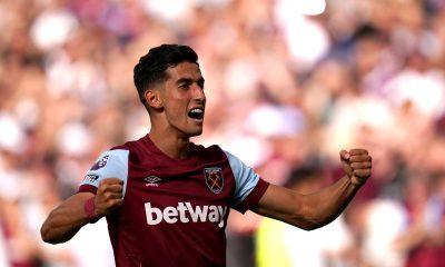 West Ham United's Nayef Aguerd