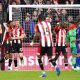 Brentford Celebrate 2nd Goal Against West Ham