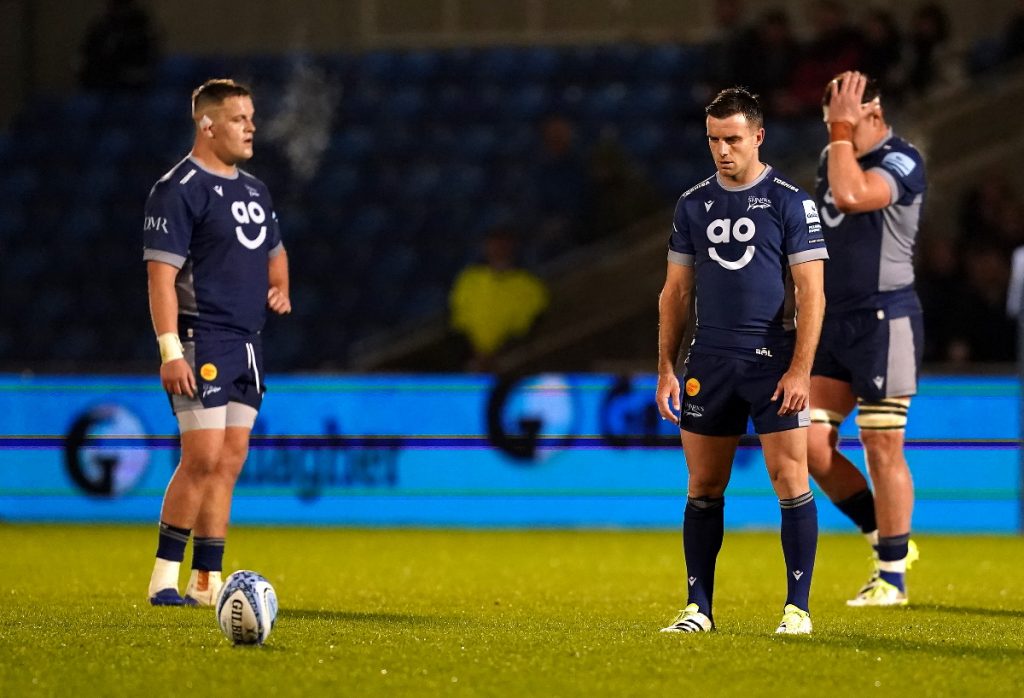 George Ford of the Sale Sharks - Gallagher Premiership