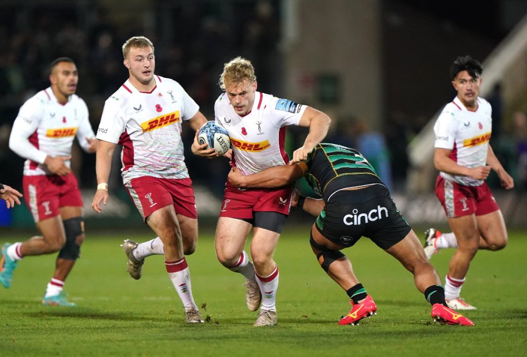 Louis Lynagh of Harlequins - Gallagher Premiership
