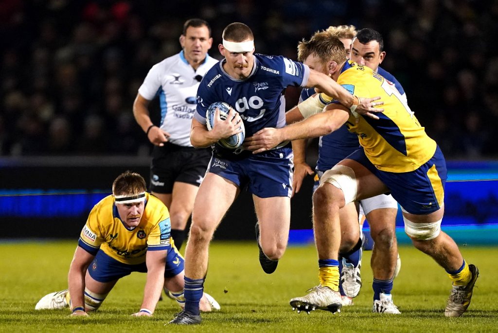 Rob du Preez of Sale Sharks