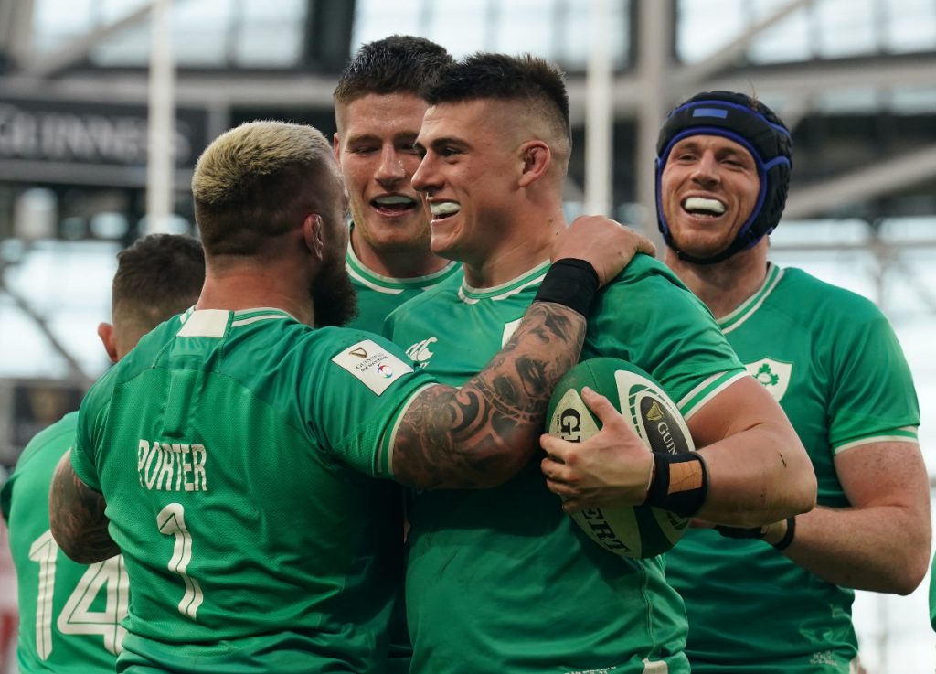 Dan Sheehan of Ireland