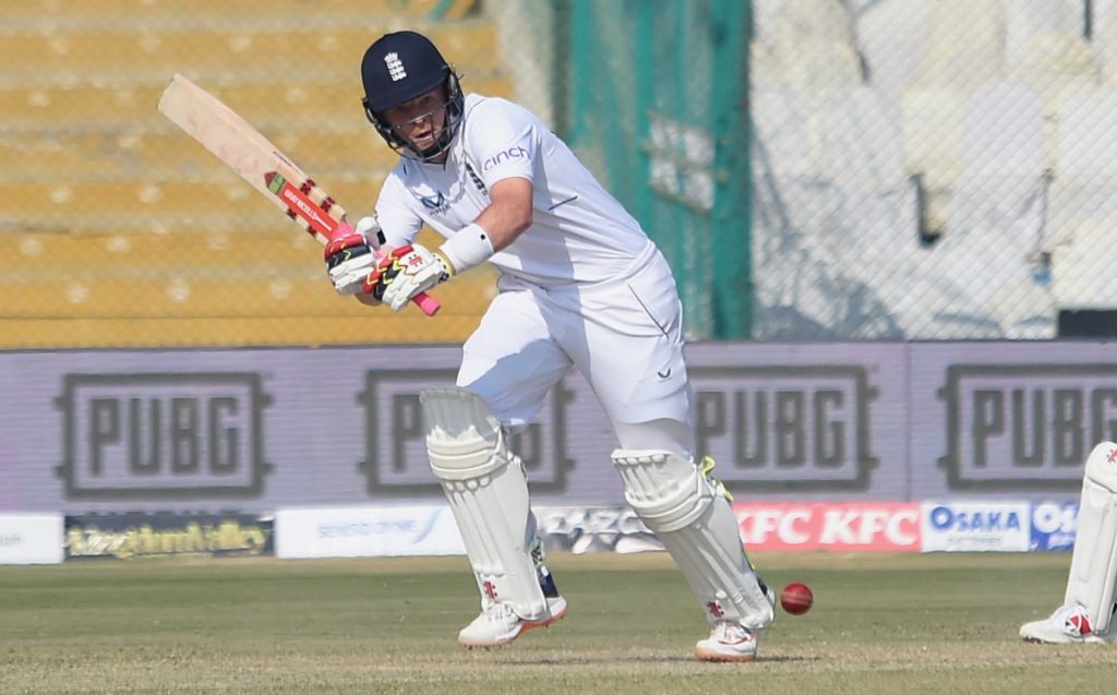 Ollie Pope of England