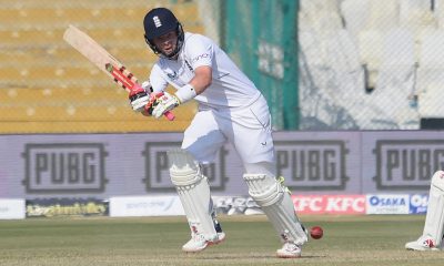 Ollie Pope of England