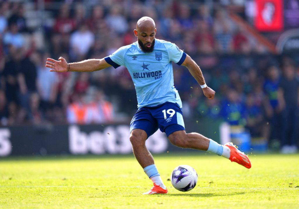Bryan Mbeumo of Brentford