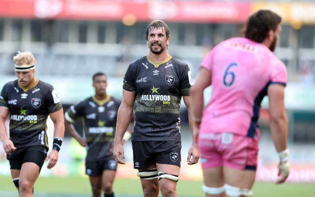 Eben Etzebeth of the Hollywoodbets Sharks - Champions Cup