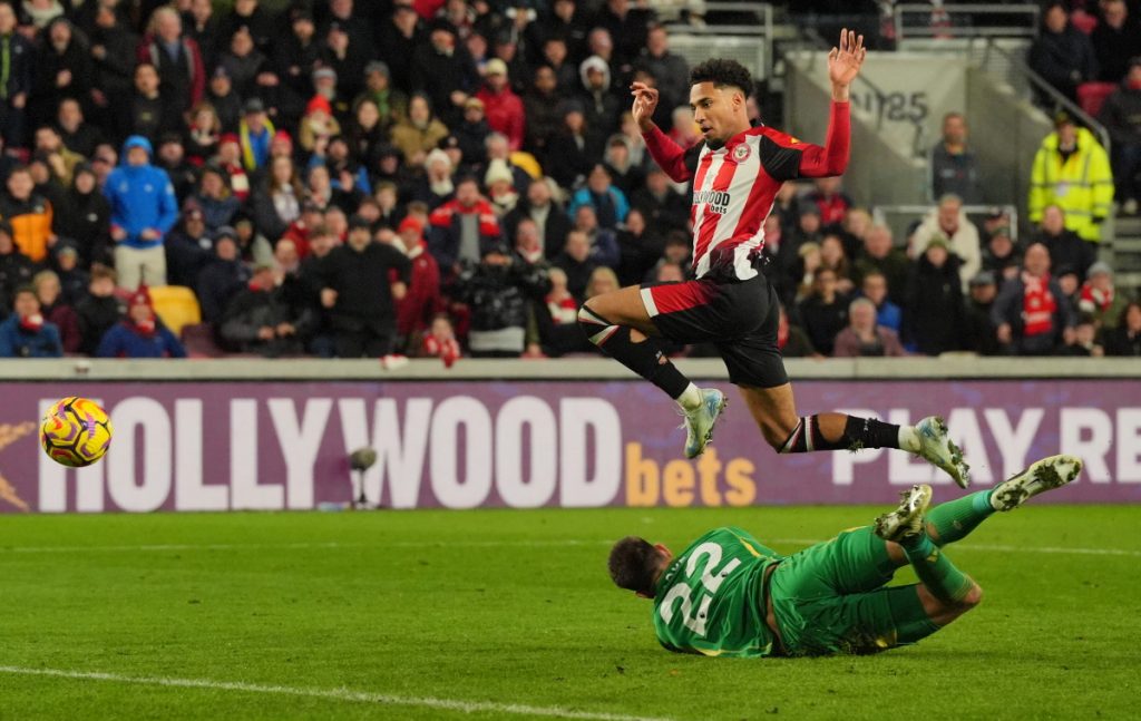 Kevin Schade of Brentford