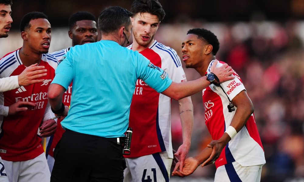 Arsenal slapped with hefty fine for Lewis-Skelly red card reaction ...