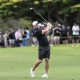 epa11894927 Smash GC Captain Brooks Koepka in action during the LIV Golf Adelaide tournament at The Grange Golf Club in Adelaide, Australia, 14 February 2025. EPA/MICHAEL ERREY AUSTRALIA AND NEW ZEALAND OUT