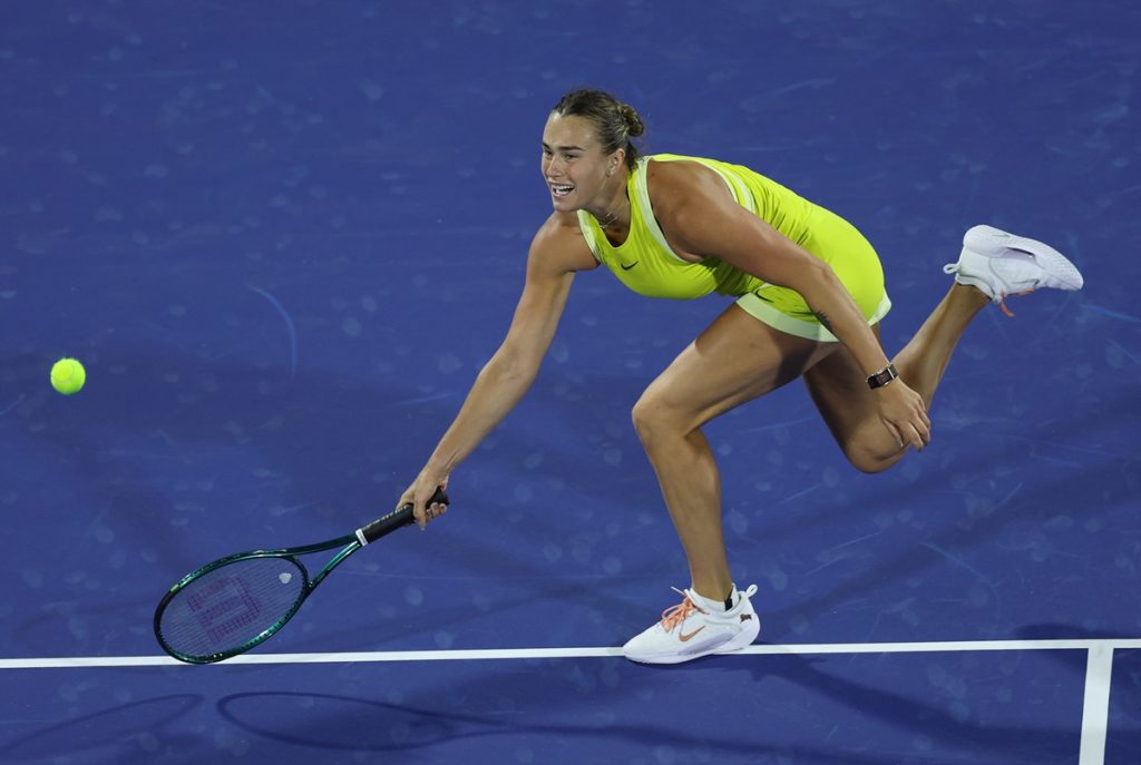 Dubai Tennis WTA Championships - Aryna Sabalenka