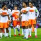 Thessaloniki, Greece, on October 1, 2026: Netherlands midfielder Quinten Timber, defender Jurrien Timber, and defender Virgil van Dijk (left to right) during the UEFA Nations League match between Greece and the Netherlands at Toumba Stadium. (Photo by Stefan Koops/EYE4IMAGES/NurPhoto via Getty Images)
