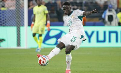 Krepin Diatta of Senegal during the FIFA World Cup 2026 match between Norway and Senegal at the New Jersey Stadium, East Rutherford, America on 22 June 2026