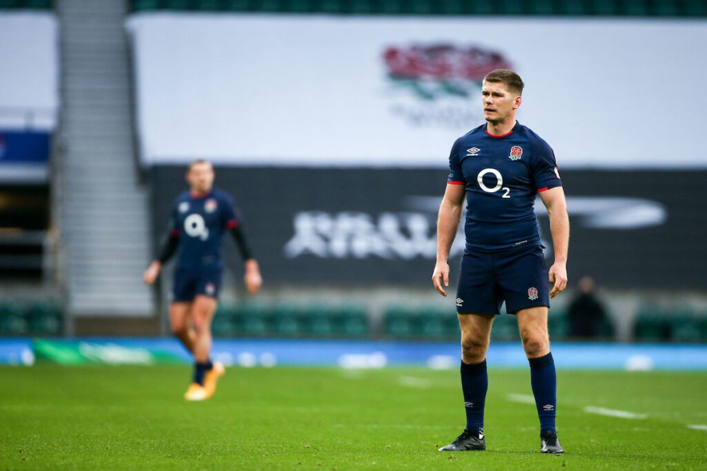 Owen Farrell of England - Place Kick