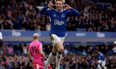 File photo dated 22-10-2022 of Everton's Anthony Gordon. Everton forward Anthony Gordon missed training for the second successive day as his future at the club looks increasingly in doubt. The 21-year-old has been the subject of interest from Newcastle in this transfer window and missed the squads return to the Finch Farm training complex on Tuesday following the sacking of manager Frank Lampard. Issue date: Wednesday January 25, 2023.