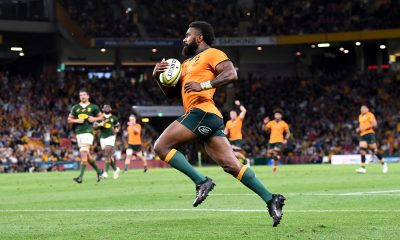 Marika Koroibete of the Wallabies