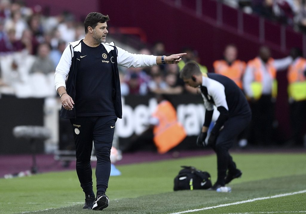 Chelsea manager Mauricio Pochettino