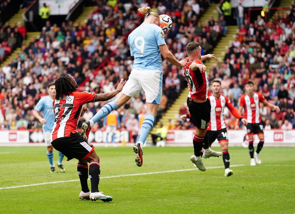 Manchester City's Erling Haaland