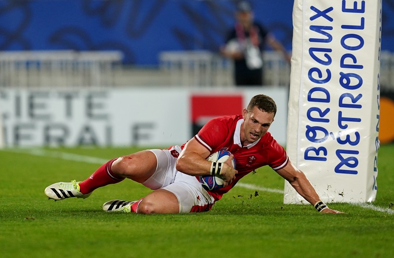 Wales' George North