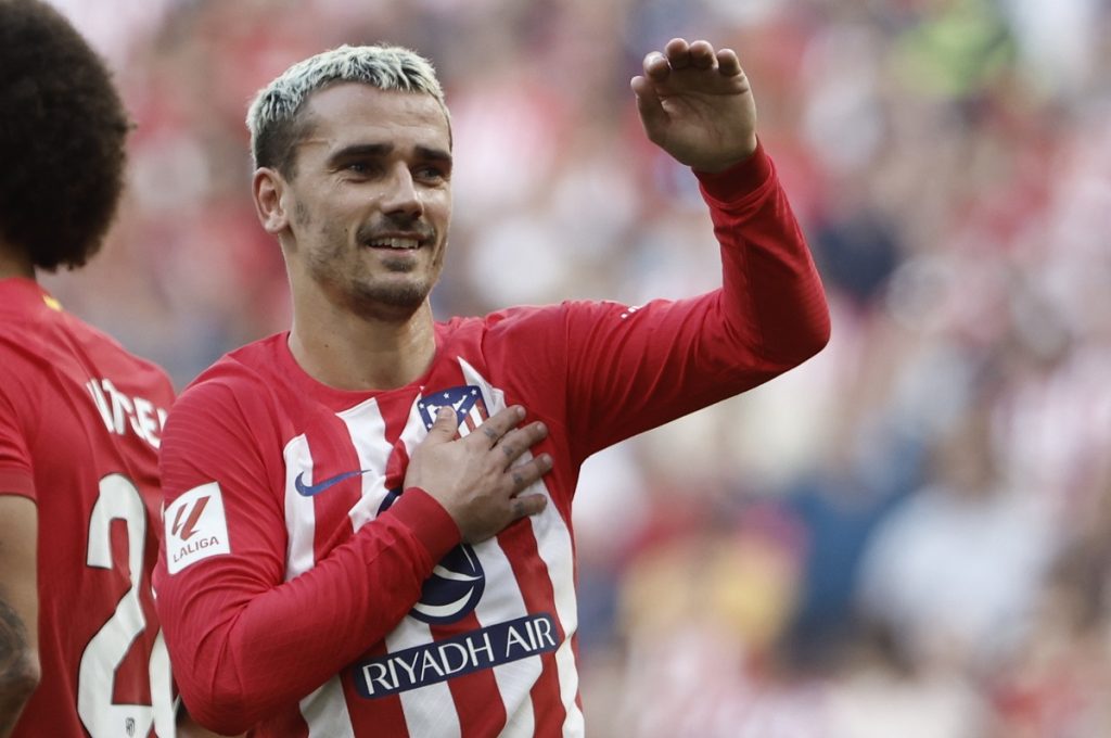 Atletico's Antoine Griezmann