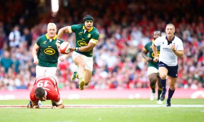 Cheslin Kolbe of the Springboks