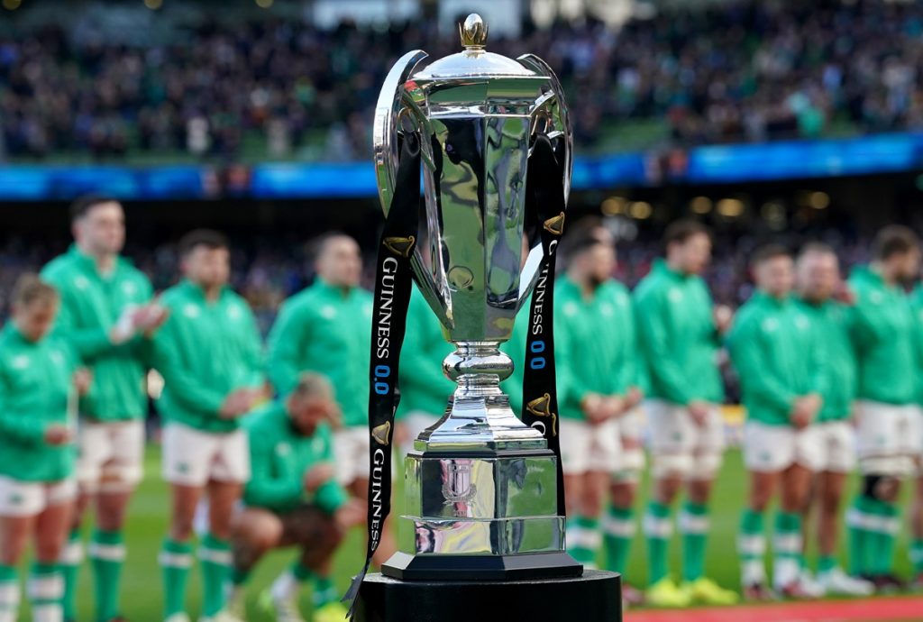 File photo dated 11/02/24 of The Guinness Six Nations trophy. The Six Nations has witnessed 375 Test matches, many of them memorable, some controversial, others forgettable, producing four different champions and the Grand Slam being achieved on 13 occasions. Issue date: Friday January 24, 2025.