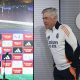 epa11865433 Real Madrid head coach Carlo Ancelotti arrives for a press conference at Valdebebas Sports Complex in Madrid, Spain, 31 January 2025. Real Madrid will face Espanyol on 01 February in LaLiga. EPA/CHEMA MOYA