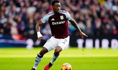 Aston Villa's Jhon Duran during the Premier League match at Villa Park, Birmingham. Picture date: Saturday December 21, 2024.