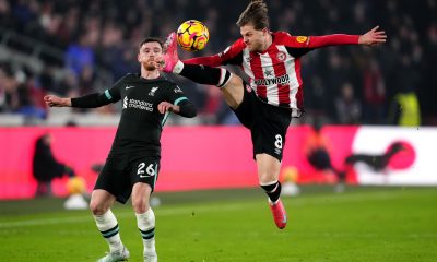 Mathias Jensen of Brentford