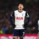 Tottenham Hotspur's Son Heung-Min appears frustrated during the Premier League match at Tottenham Hotspur Stadium, London. Picture date: Sunday January 26, 2025.