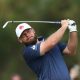 epa11835839 Tyrrell Hatton of England in action during the final round of the Hero Dubai Desert Classic 2025 Golf tournament in Dubai, United Arab Emirates, 19 January 2025.